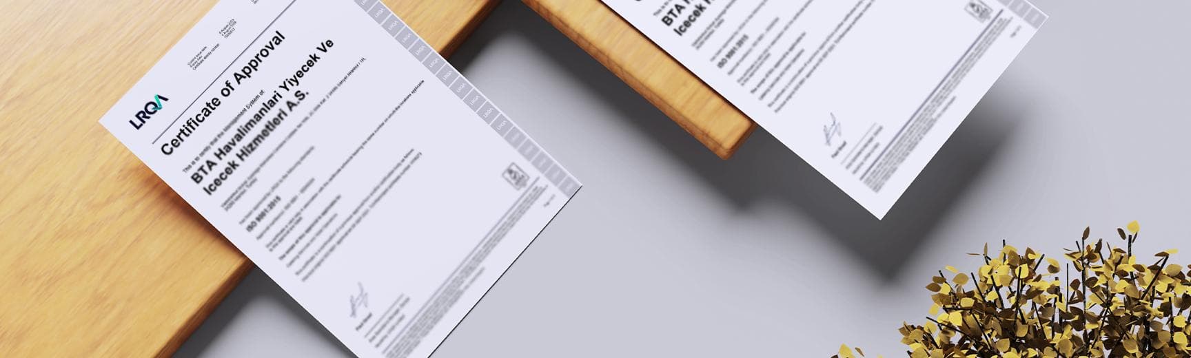Sertifikalarımız